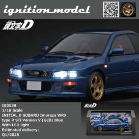 Subaru  - Impreza blue - 1:18 - Ignition - IG3539 - IG3539 | The Diecast Company