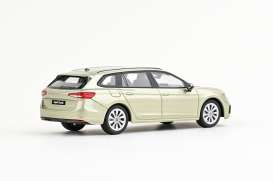 Skoda  - Superb 2023 yellow - 1:43 - Abrex - 143AB-047YR - ab143AB-047YR | The Diecast Company