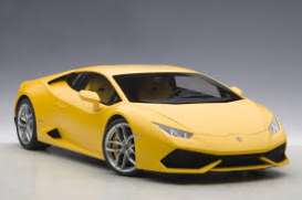 Lamborghini  - Huracan LP610-4 matt yellow - 1:12 - AutoArt - 12097 - autoart12097 | The Diecast Company