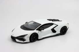 Lamborghini  - Revuelto white - 1:24 - Welly - 24126 - welly24126 | The Diecast Company