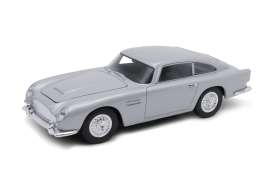 Aston Martin  - DB5 1964 silver - 1:24 - Welly - 24101 - welly24101 | The Diecast Company