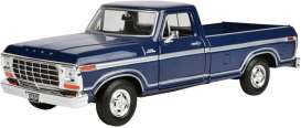 Ford  - 1979 blue - 1:24 - Motor Max - 79346b - mmax79346db | The Diecast Company