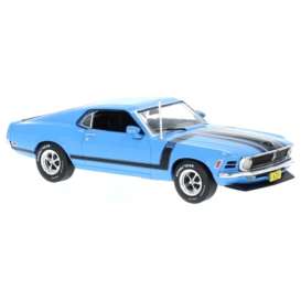 Ford Mustang - Boss 302 1970 blue/black - 1:43 - IXO Models - CLC569 - ixCLC569 | The Diecast Company