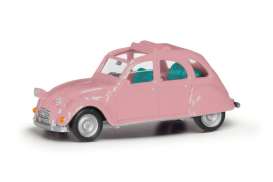 Citroen  - Faltdach roze - 1:87 - Herpa - H020824-008 - herpa020824-008 | The Diecast Company