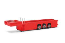 Trailer  - red - 1:87 - Herpa - 076418-004 - herpa076418-004 | The Diecast Company