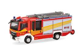 MAN  - TGM CC red/yellow - 1:87 - Herpa - H097086 - herpa097086 | The Diecast Company