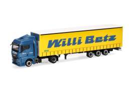 MAN  - TGX TGX blue/yellow - 1:87 - Herpa - 318808 - herpa318808 | The Diecast Company