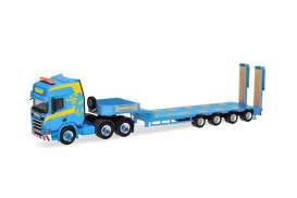 Scania  - CR20 blue/yellow - 1:87 - Herpa - 318884 - herpa318884 | The Diecast Company