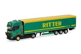 Scania  - CS 20 green/yellow - 1:87 - Herpa - 318921 - herpa318921 | The Diecast Company