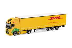 Volvo  - FH GL XL yellow/red - 1:87 - Herpa - 318952 - herpa318952 | The Diecast Company