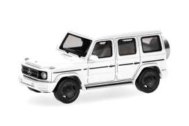 Mercedes Benz  - G580 EQ (N465) white - 1:87 - Herpa - H421195 - herpa421195 | The Diecast Company