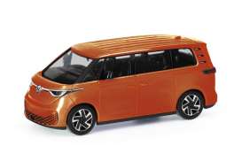 Volkswagen  - ID. Buzz orange - 1:87 - Herpa - H431125-002 - herpa431125-002 | The Diecast Company