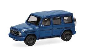 Mercedes Benz  - G580EQ (N465) blue - 1:87 - Herpa - H431194 - herpa431194 | The Diecast Company