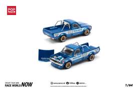 Datsun  - 620 blue - 1:64 - Pop Race Limited - PR640217 - PR640217 | The Diecast Company