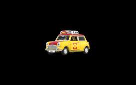 Mini  - Cooper MKI red/yellow - 1:50 - Tiny Toys - ATC66149 - tinyATC66149 | The Diecast Company