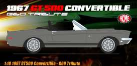 Ford Mustang - GT 500 Convertible G60 Tribute 1967 grey - 1:18 - Acme Diecast - 1801884 - acme1801884 | The Diecast Company