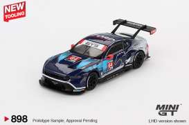 Ford Mustang - GT3 2024 various - 1:64 - Mini GT - 00898-L - MGT00898lhd | The Diecast Company