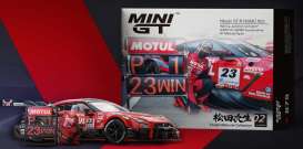 Nissan  - GT-R (R35) 2021 red/black - 1:64 - Mini GT - 00875-L - MGT00875lhd | The Diecast Company