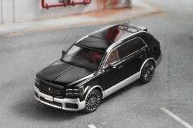 Toyota  - Century black/silver - 1:64 - Tiny Toys - KS-050-460 - tinyKS-050-460 | The Diecast Company