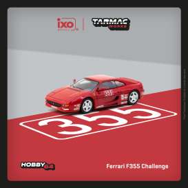 Ferrari  - F355 red - 1:64 - Tarmac - T64-083-PRE - TC-T64-083-PRE | The Diecast Company