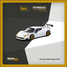 Ferrari  - 458 white - 1:64 - Tarmac - T64R-074-WH - TC-T64R-074-WH | The Diecast Company