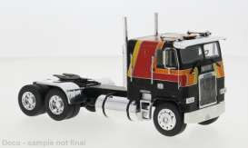 Freightliner  - FLA 1993 black/orange - 1:43 - IXO Models - tr215 - ixtr215 | The Diecast Company