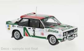 Fiat  - 131 Abarth 1979 white/red/green - 1:43 - IXO Models - RAC446A - ixRAC446A | The Diecast Company