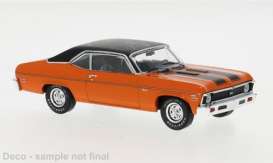 Chevrolet  - Nova SS 1971 orange/black - 1:43 - IXO Models - CLC596 - ixCLC596 | The Diecast Company