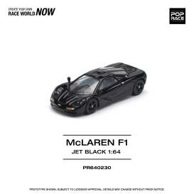 McLaren  - F1 black - 1:64 - Pop Race Limited - PR640230 - PR640230 | The Diecast Company