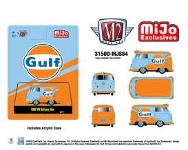 Volkswagen  - Delivery 1960 blue/orange - 1:64 - M2 Machines - 31500-MJS84 - M2-31500MJS84 | The Diecast Company