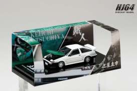 Toyota  - Sprinter white/green - 1:64 - Hobby Japan - HJ646052BDK - HJ646052BDK | The Diecast Company