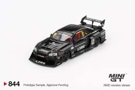 Nissan  - Skyline 2024 black - 1:64 - Mini GT - 00844-R - MGT00844rhd | The Diecast Company