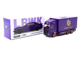 Dodge  - Challenger SRT Hellcat purple - 1:64 - Tarmac - T64G-TL039-PU - TC-T64G-TL039-PU | The Diecast Company