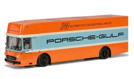 Mercedes Benz  - O317 orange/blue - 1:18 - Schuco - 0152 - schuco0152 | The Diecast Company