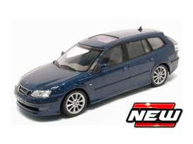 Saab  - 9-3 Sport Combi dark blue - 1:43 - Cararama - 46750 - cara46750 | The Diecast Company