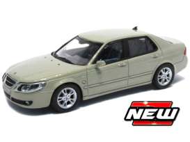 Saab  - 9-5 silver grey - 1:43 - Cararama - 46560 - cara46560 | The Diecast Company