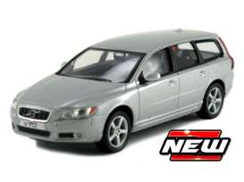 Volvo  - V70 Combi 2009 silver - 1:43 - Cararama - 4-56540 - cara56540 | The Diecast Company