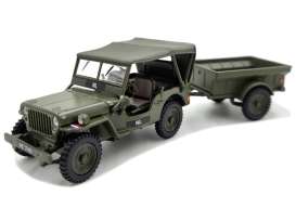   - Necaf 1/4 Ton olive green - 1:43 - Cararama - NECAF-02 - caraNECAF-02 | The Diecast Company