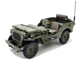   - Necaf 1/4 Ton 1955 olive green - 1:43 - Cararama - 90148 - cara90148 | The Diecast Company