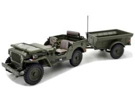   - Necaf 1/4 Ton 1955 olive green - 1:43 - Cararama - NECAF-04 - caraNECAF-04 | The Diecast Company