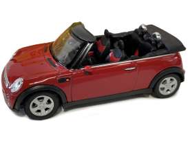 Mini  - Cabriolet 2005 red - 1:43 - Cararama - 22642 - cara22642 | The Diecast Company