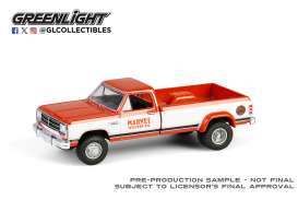 Dodge  - RAM 1989 red/white - 1:64 - GreenLight - 46160B - gl46160B | The Diecast Company