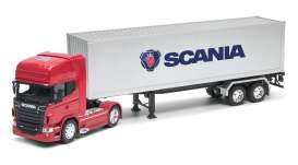 Scania  - 2015 red - 1:32 - Welly - 32671S-W-RED - welly32671Sr | The Diecast Company