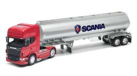 Scania  - 2015 red - 1:32 - Welly - 32672S-W-RED - welly32672Sr | The Diecast Company