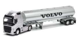 Volvo  - FH (4x2) 2016 silver - 1:32 - Welly - 32692S-W-SILVER - welly32692Ss | The Diecast Company