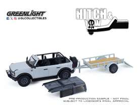 Ford  - Bronco 2021 grey - 1:64 - GreenLight - 32330D - gl32330D | The Diecast Company