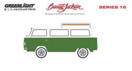 Volkswagen  - Type II 1968 green/white - 1:64 - GreenLight - 37330C - gl37330C | The Diecast Company