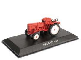 Fahr  - D177 1958 red - 1:43 - Magazine Models - AFTRA043A - MagTractorD177Re | The Diecast Company