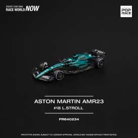 Aston Martin  - AMR23 green/black - 1:64 - Pop Race Limited - PR640234 - PR640234 | The Diecast Company