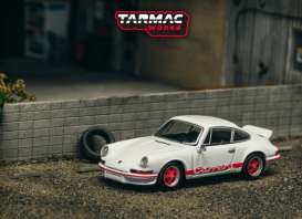 Porsche  - 911 white/red - 1:64 - Tarmac - T64S-023-WR - TC-T64S-023-WR | The Diecast Company